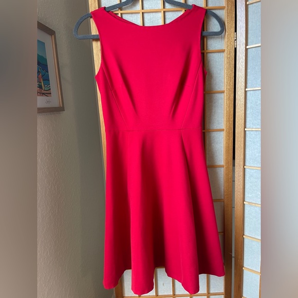 Kate Spade New York Bow Back Dress in Spicy Red Size 2 - Picture 6 of 9